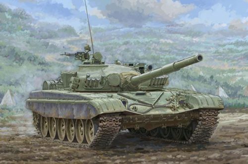 Trumpeter 09604 Russian T-72M1 3-2 1/35 harckocsi makett