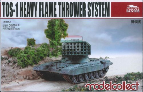 UA72008 TOS-1 Heavy Flamethrower System makett