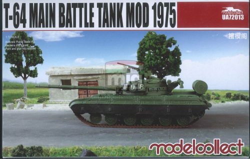 UA72013 T-64B Main Battle Tank Mod 1975 makett