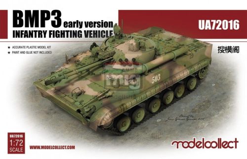 UA72016 BMP3 INFANTRY FIGHTING VEHICLE early Ver. makett