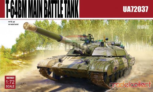 UA72037 T-64BM Main Battle Tank makett