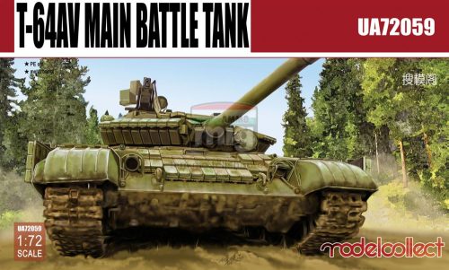 UA72059 T-64AV Main Battle Tank makett