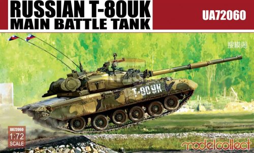 UA72060 Russian T-80UK Main Battle Tank makett