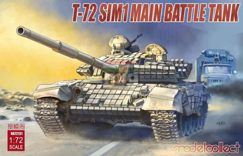 UA72131 T-72 SIM1 Main Battle Tank makett