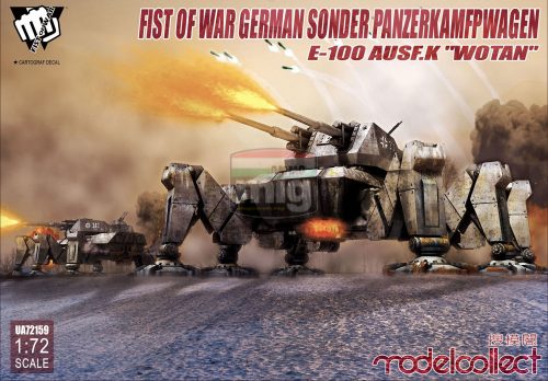UA72159 Fist of War German Sonder PanzerKamfpWagen E-100 ausf.k Wotan makett
