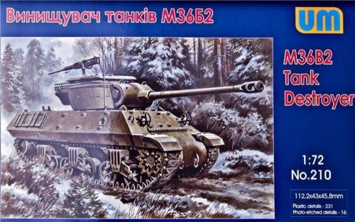 Unimodels UM210 M36B2 Tank destroyer (1/72)