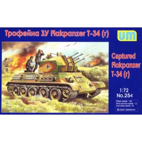 Unimodels UM254 Captured Flakpanzer T-34r (1/72)
