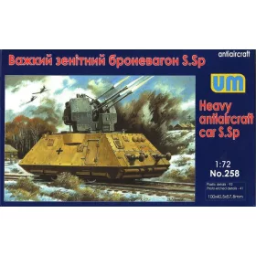 Unimodels UM258 Heavy antiaircraft car S.Sp (1/72)