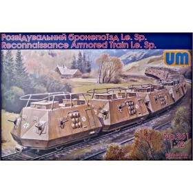 Unimodels UM261 Reconnaissance armored train Le.Sp (1/72)