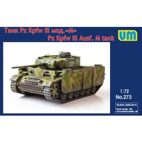 Unimodels UM273 Pz.Kpfw III Ausf.M tank (1/72)