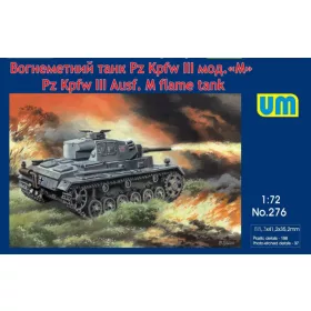 Unimodels UM276 Pz.Kpfw III Ausf. M flame tank (1/72)