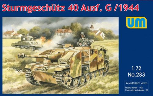 Unimodels UM283 Sturmgeschutz 40 Ausf.G/1944 (1/72)