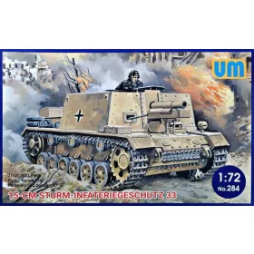 Unimodels UM284 15cm Sturm-Infateriegeschutz 33 (1/72)