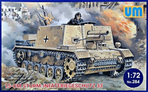 Unimodels UM284 15cm Sturm-Infateriegeschutz 33 (1/72)