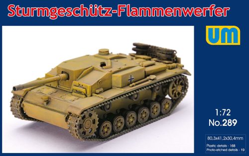 Unimodels UM289 Sturmgeschutz Flammenwerfer (1/72)