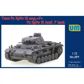 Unimodels UM291 Pz.Kpfw III Ausf. F tank (1/72)