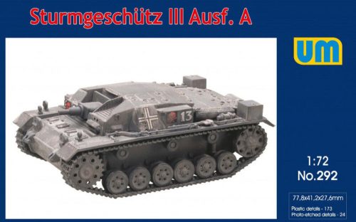 Unimodels UM292 Sturmgeschutz III Ausf.A (1/72)