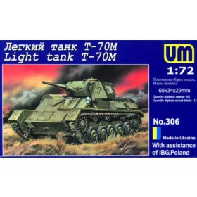 Unimodels UM306 Light tank T-70M (1/72)