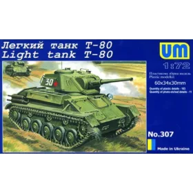 Unimodels UM307 Light Tank T-80 (1/72)