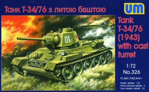 Unimodels UM326 T-34/76 (1943) (1/72)