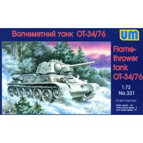 Unimodels UM331 OT-34/76 Flamethrower Tank (1/72)