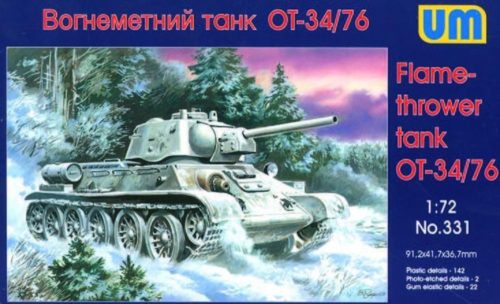 Unimodels UM331 OT-34/76 Flamethrower Tank (1/72)