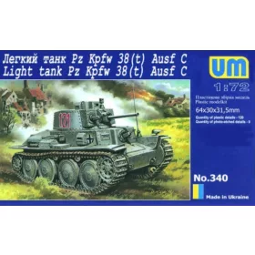 Unimodels UM340 PzKpfw.38(t) (1/72)