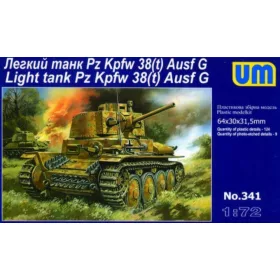 Unimodels UM341 PzKpfw 38(t)-G (1/72)