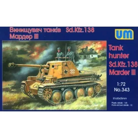 Unimodels UM343 Sd. Kfz. 138 Marder III (1/72)