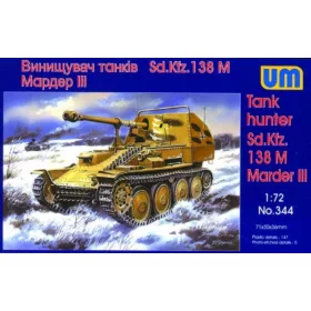Unimodels UM344 Tank Hunter Sd.Kfz. 138 M Marder III (1/72)
