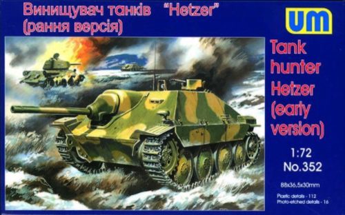 Unimodels UM352 Tank hunter Hetzer (early version) (1/72)