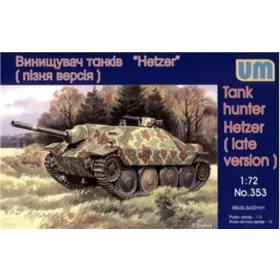 Unimodels UM353 Tank Hunter Hetzer (late version) ()