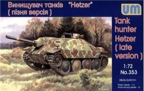 Unimodels UM353 Tank Hunter Hetzer (late version) ()