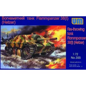 Unimodels UM355 Flammpanzer 38(t) Hetzer (1/72)