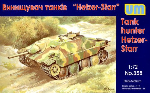 Unimodels UM358 Hetzer-STARR tank hunter (1/72)