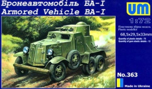 Unimodels UM363 BA-I Armored Vehicle (1/72)