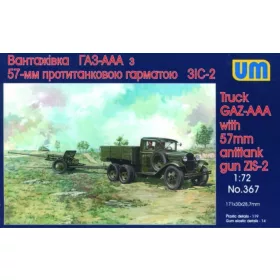   Unimodels UM367 GAZ - AAA mit 57 mm ZIS-2 Antitank gun (1/72)