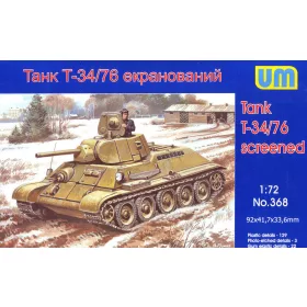 Unimodels UM368 T34/76-E screened tank (1/72)