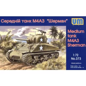 Unimodels UM373 Sherman közepes harckocsi M4A3(75) makett