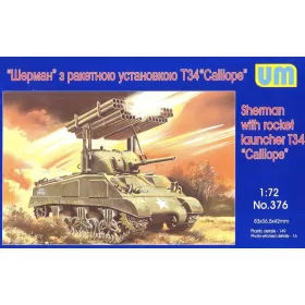   Unimodels UM376 Sherman ''Galliope'' rakétavető makett