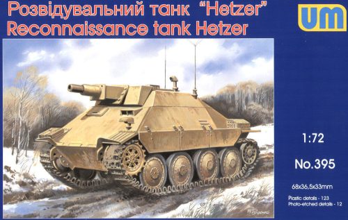 Unimodels UM395 Reconnaissance tank Hetzer (1/72)