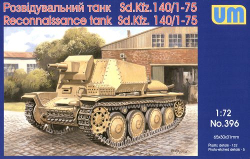 Unimodels UM396 Reconnaissance tank Sd.Kfz 140/1-75 (1/72)