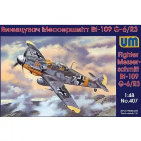 Unimodels UM407 Messerschmitt Bf-109 G-6/R3 (1/48)