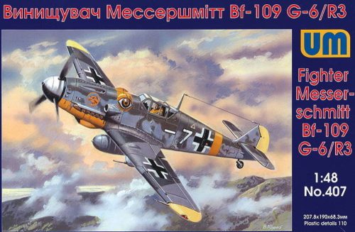 Unimodels UM407 Messerschmitt Bf-109 G-6/R3 (1/48)