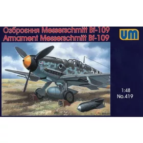 Unimodels UM419 Armament Messerschmitt Bf-109 (1/48)