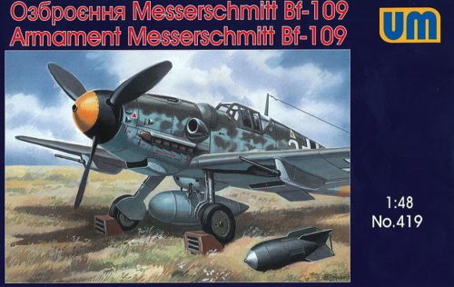 Unimodels UM419 Armament Messerschmitt Bf-109 (1/48)