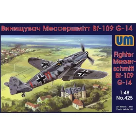 Unimodels UM425 Messerschmitt Bf-109 G-14 (1/48)