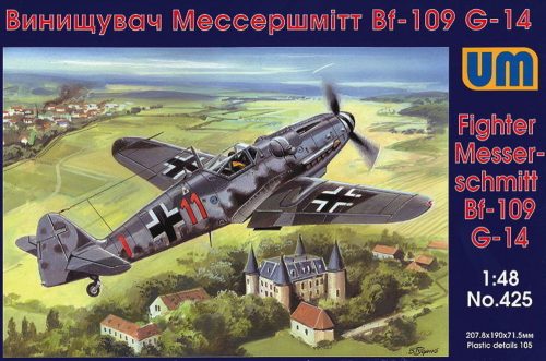 Unimodels UM425 Messerschmitt Bf-109 G-14 (1/48)