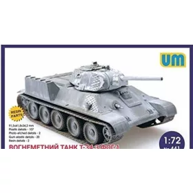 Unimodels UM441 T-34 flame-throwing tank with FOG-1 (1/72)