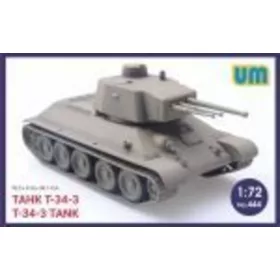 Unimodels UM444 T-34-3 Tank (1/72)